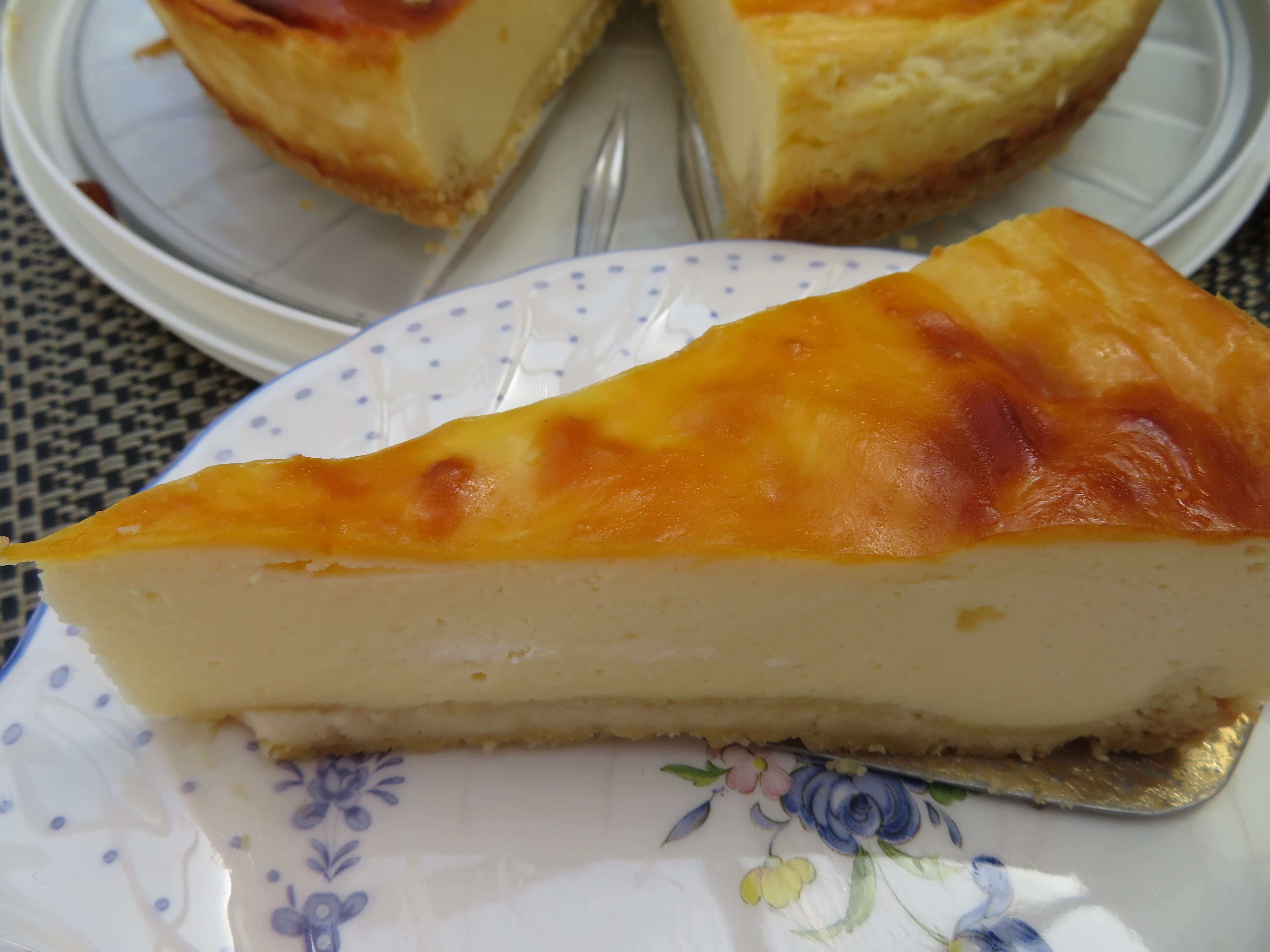 Ein Stueck Kaesekuchen